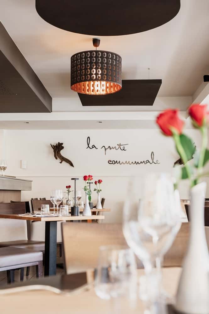 pinte communale restaurant gastronomique brasserie aigle suisse
